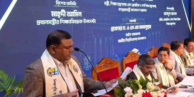 প্রধান উপদেষ্টা পদত্যাগ করবেন না: ফাইজ তাইয়েব আহমেদ