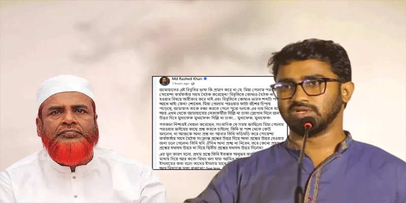 প্রধান উপদেষ্টা পদত্যাগ করবেন না: ফাইজ তাইয়েব আহমেদ