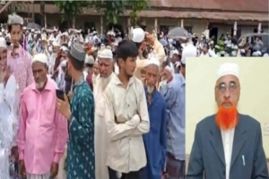 শেষ বিদায়ে জনতার ঢল, জকিগঞ্জে মোস্তাক আহমেদ লস্করের জানাজা অনুষ্ঠিত
