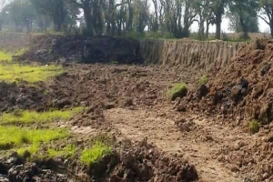 তাহিরপুরে অবৈধ মাটি কর্তন রোধে মোবাইল কোর্টের অভিযান