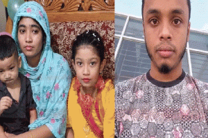 মৌলভীবাজারে দুই সন্তান নিয়ে গৃহবধূ নিখোঁজ