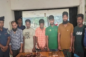 হবিগঞ্জে বৈদ্যুতিক ট্রান্সফরমার চোর চক্রের ৬ সদস্য গ্রেপ্তার