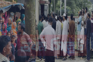 সুনামগঞ্জে মাকে কু/পি/য়ে হ/ত্যা/র অভিযোগে ছেলে আটক