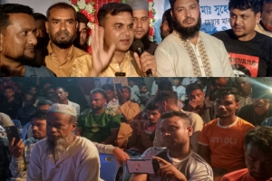 সুনামগঞ্জ জেলা অটোরিকশা শ্রমিক ইউনিয়নের নির্বাচনী সভা