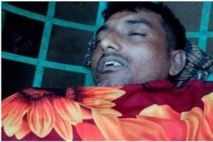 তাহিরপুরে নদীর পাড় কেটে বালু উত্তোলনের সময় বালু চাপায় শ্রমিকের মৃত্যু