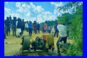 জাফলংয়ে টাস্কফোর্সের অভিযানে পাথর উত্তোলনে ব্যবহৃত ২০টি মেশিন ভেঙে অকেজো