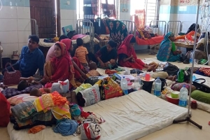 সুনামগঞ্জে তীব্র শীতে স্বাস্থ্যঝুঁকিতে বয়স্ক ও শিশুরা
