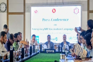 সুনামগঞ্জে কাল শুরু হচ্ছে হাম-রুবেলা ক্যাম্পেইন