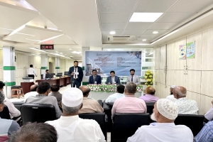 বড়লেখায় পূবালী ব্যাংকের সিনিয়র সিটিজেন ডিপোজিট স্কিম বিষয়ক মতবিনিময় সভা