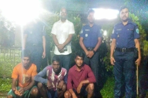 অবৈধভাবে বালু উত্তোলন : তাহিরপুরে তিনজনকে তিন মাসের কারাদণ্ড