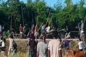 ছাতকে জমি নিয়ে বিরোধ : দুই গ্রামের সংঘর্ষে আহত ২৫