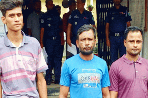 কানাইঘাটের জাহাঙ্গীর হত্যা মামলার ৩ আসামি কক্সবাজারে গ্রেফতার