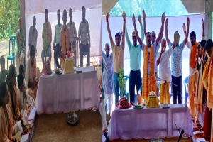 জকিগঞ্জে গীতা বিতরণ ও দিনব্যাপী ধর্মীয় অনুষ্ঠান অনুষ্ঠিত