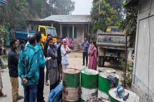 সিলেটে অবৈধভাবে ৩ হাজার লিটার জ্বালানি তেল মজুদ: ৩ জনের কারাদণ্ড