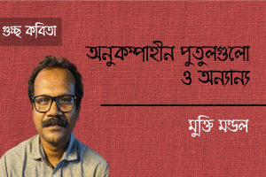 মুক্তি মণ্ডল এর কবিতা ‘অনুকম্পাহীন পুতুলগুলো ও অন‍্যান‍্য’