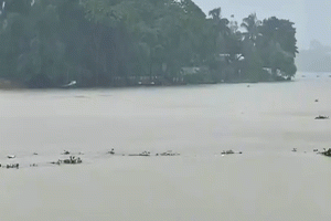 সিলেটে বন্যা পরিস্থিতির আশঙ্কা: সুরমা-কুশিয়ারা বিপদসীমার উপরে
