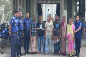 ছাতকে চোরাকারবারী শাহিনের নেতৃত্বে পুলিশের ওপর হামলা