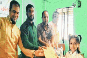 তাহিরপুরে চিত্রাঙ্কন ও কবিতা আবৃত্তিতে বিজয়ী আফরিন