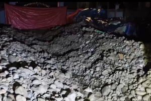 দোয়ারাবাজারে ২ হাজার ঘনফুট অবৈধ পাথর জব্দ
