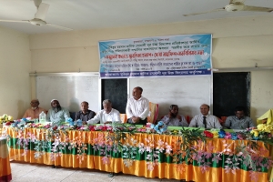 হাওর পাড়ে শিক্ষার আলো ছড়াচ্ছে মুহিবুর রহমান মানিক সোনালী নূর উচ্চ বিদ্যালয়