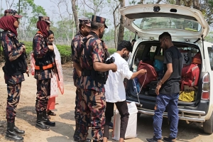 জ্বালানি তেলের পাচার ঠেকাতে হবিগঞ্জ সীমান্তে বিজিবির কঠোর নজরদারি