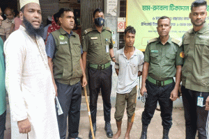 মাধবপুরে স্বাস্থ্য কমপ্লেক্সের ভিতরে মাদক সেবন : যুবককে কারাদণ্ড