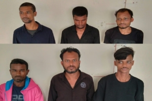 সিলেটে চাকুসহ ৭ ছিনতাইকারী গ্রেপ্তার