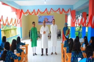 সুনামগঞ্জ সরকারি শিশু পরিবারে জেলা প্রশাসনের ঈদ শুভেচ্ছা বিনিময়