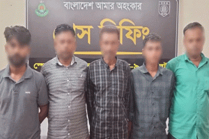হবিগঞ্জে হত্যা মামলায় পলাতক ৫ আসামি গ্রেপ্তার