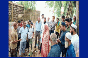জামালগঞ্জে ভ্রাম্যমান আদালতের অভিযানে অবৈধ স্হাপনা উচ্ছেদ