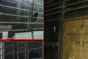 শাল্লায় ব্রাজিলের ম্যাচ চলাকালে লোডশেডিং, বিদ্যুৎ অফিস ভাঙচুর