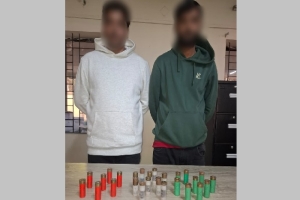 সিলেটের গার্ডেন টাওয়ারে অভিযান: ২৭ রাউন্ড কার্তুজসহ দুইজন আটক