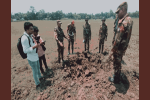 সুনামগঞ্জে মরিচ ক্ষেত থেকে সক্রিয় গ্রেনেড উদ্ধার