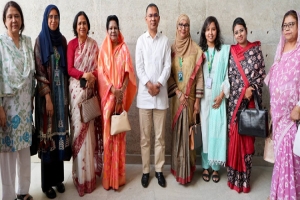 প্রধানমন্ত্রীর সঙ্গে মতবিনিময়ে ব্যারিস্টার আদিব চৌধুরী,দায়িত্বশীল ভূমিকার অঙ্গীকার