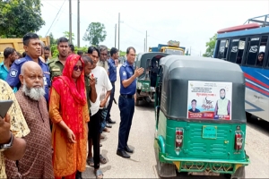 জৈন্তাপুরে অবৈধ পাথর বোঝাই ট্রাক জব্দ: ২ ঘণ্টা মহাসড়ক অবরোধ