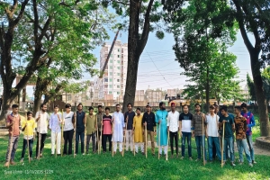 মাধবপুরে বৈষম্যবিরোধী ছাত্র আন্দোলনের বিক্ষোভ মিছিল