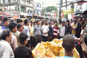 ছাতকে উচ্ছেদ অভিযান, জরিমানা ও মালামাল জব্দ