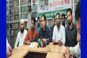 এনসিপির সুনামগঞ্জ পদযাত্রা উপলক্ষে সাংবাদিকদের সাথে মতবিনিময়
