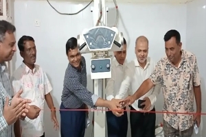 শাল্লা স্বাস্থ্য কমপ্লেক্সে এক্স-রে মেশিন চালু,দীর্ঘদিনের ভোগান্তির অবসান