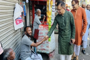 সিলেট-১ আসনে মুক্তাদিরের গণসংযোগে তরুণদের দক্ষ জনশক্তিতে রূপান্তরের পরিকল্পনা