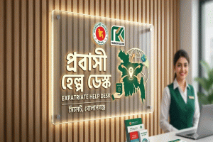 গোলাপগঞ্জে দেশের প্রথম ‘প্রবাসী হেল্প ডেস্ক কর্নার’ চালু