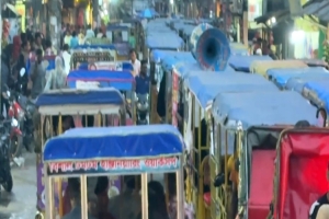 কাগজে-কলমে নানা উদ্যোগ, বাস্তবে যানজটে জিম্মি হবিগঞ্জ শহর