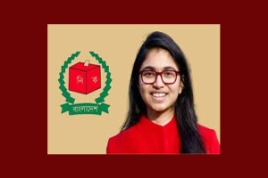 ফুটবল প্রতীকে ভোটের মাঠে গোল দিতে প্রস্তুত তাসনিম জারা’র