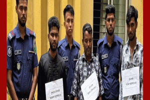 গোয়াইনঘাটে র‌্যাবের হাতে সমন্বয়কসহ ৭ আসামি গ্রেপ্তার