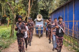 সুনামগঞ্জ সীমান্তে বিজিবির বিশেষ নজরদারি জোরদার