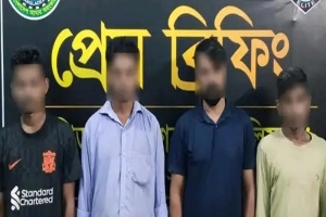কুলাউড়ার র‍্যাবের অভিযানে ৪ জুয়ারী আটক