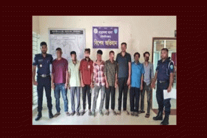 বড়লেখায় মাদক কারবারিসহ বিভিন্ন মামলার ৮ আসামি গ্রেপ্তার