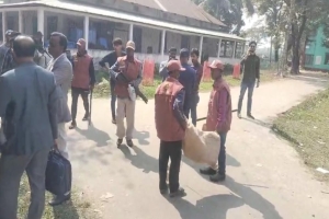 নিশ্ছিদ্র নিরাপত্তায় সুনামগঞ্জ: ভোটকেন্দ্রে পাঠানো হচ্ছে নির্বাচনী সরঞ্জাম