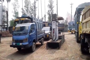 হবিগঞ্জে জ্বালানি তেলের তীব্র সংকট: অচল হয়ে পড়ছে পরিবহন সেবা