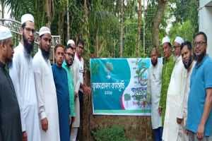 বাংলাদেশ নদী পরিব্রাজক দল সিলেটের বৃক্ষরোপণ কর্মসূচি
